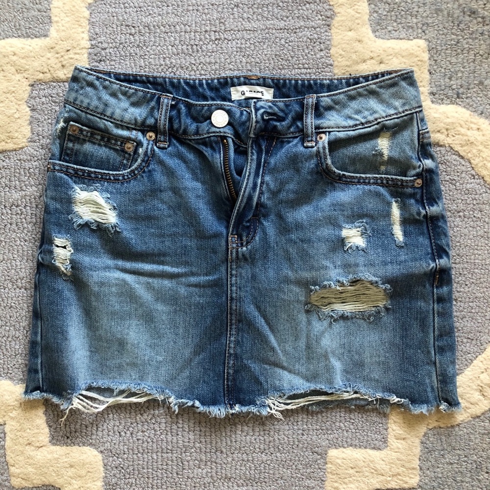 Jean skirt